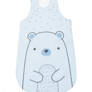 Sac de dormit KikkaBoo 0-6 luni Bear with me Blue