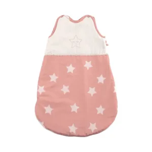Sac de dormit Lorelli Classic Summer 0-6 luni Pale Blush Stars