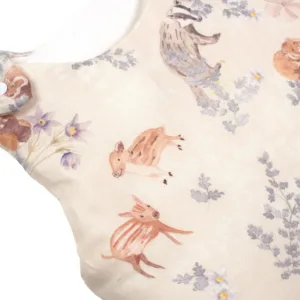 Sac de dormit Nature Bamboo by Amy din Bambus cu umplutura antialergic BabySoft + Cadou Rucsacel Poiana stejarilor