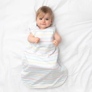 Sac de dormit Rainbow Stripes 70 cm 1.0 Tog
