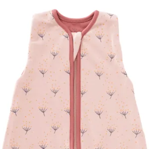 Sac de dormit cocon din bumbac organic 0-3 luni model Dandelion