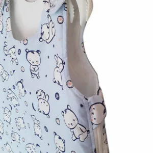 Sac de dormit copii 0.5 tog KidsDecor Baby Bear albastru din bumbac 60 cm