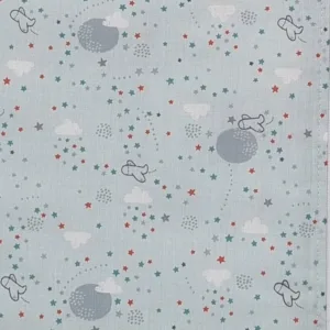 Sac de dormit copii 1 tog Sky Nap Blue din bumbac 140 cm
