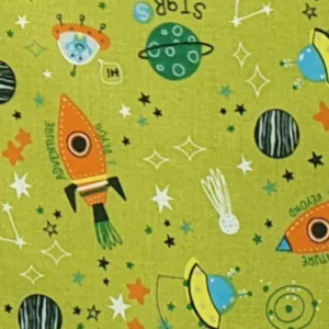 Sac de dormit copii 2.5 tog KidsDecor Cosmos Map din bumbac 70 cm