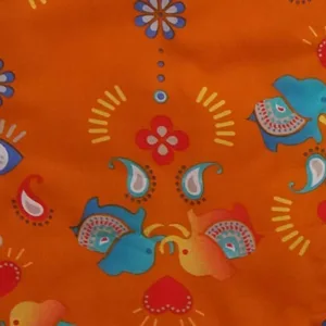 Sac de dormit copii KidsDecor 0.5 tog Jocul Elefantilor din bumbac 60 cm