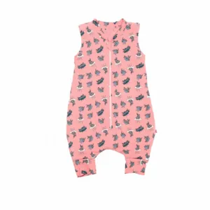 Sac de dormit cu picioruse 0.40.5 tog Kidsdecor Bunny Pink 80 cm