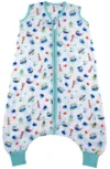 Sac de dormit cu picioruse Bamboo Nautical 3-4 ani 0.2 Tog