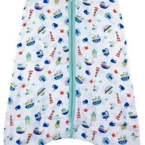 Sac de dormit cu picioruse Bamboo Nautical 3-4 ani 0.2 Tog