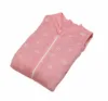 Sac de dormit cu picioruse KidsDecor 1 tog Stars in your eyes Pink 110 cm