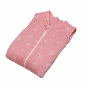 Sac de dormit cu picioruse KidsDecor 1.5 tog Stars in your eyes Pink 80 cm