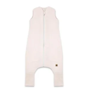 Sac de dormit cu picioruse MimiNu Soft Powder Pink Stripes 2-6 ani marimea M