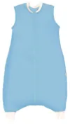 Sac de dormit cu picioruse Plain Blue 110 cm 1.0 Tog