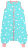 Sac de dormit cu picioruse Unicorn 90 cm 0.5 Tog