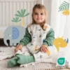 Sac de dormit cu picioruse si maneca lunga detasabila Jungle 130 cm + manseta 2.5 Tog