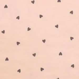Sac de dormit cu picioruse si talpa antiderapanta Hearts 90 cm + manseta 1.0 Tog