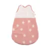 Sac de dormit de iarna 0-6 luni Stars Pale Blush