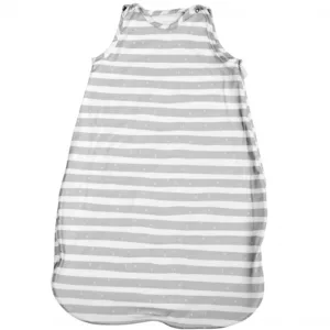 Sac de dormit de iarna 85 cm bumbac ranforce Striped Grey