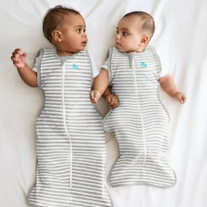 Sac de dormit de tranzitie pentru infasat si rostogolit Love to Dream Swaddle Up Gri +11 kg 1 Tog