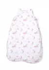 Sac de dormit de vara 85 cm bumbac ranforce pink moon  star