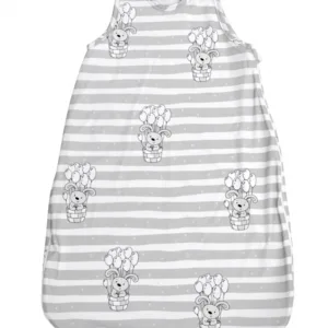 Sac de dormit de vara 95 cm bumbac ranforce rabbit baloons