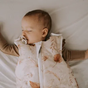 Sac de dormit din bumbac 0-24 luni Grow with me Boho Sand Sleepee 2
