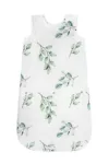Sac de dormit din bumbac 0-24 luni Grow with me Eucalipt Sleepee 2