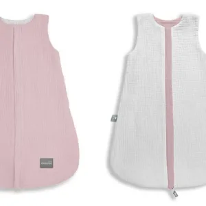 Sac de dormit din bumbac cu 2 fete 0-4 luni Rose Sleepee S