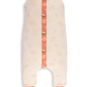 Sac de dormit din bumbac cu 2 fete 1-2 ani ani Animale de Epoca AriciCream Sleepee 2.5 tog