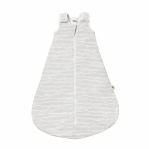 Sac de dormit din bumbac on the move Silver Waves 6-18 Luni 2.5 TOG