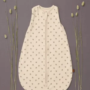 Sac de dormit din bumbac organic 0-3 luni model Berries