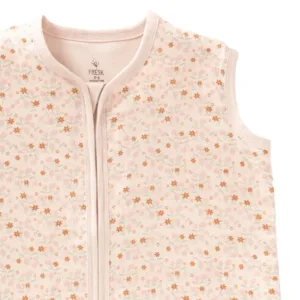 Sac de dormit din muselina 6-12 luni model Flori