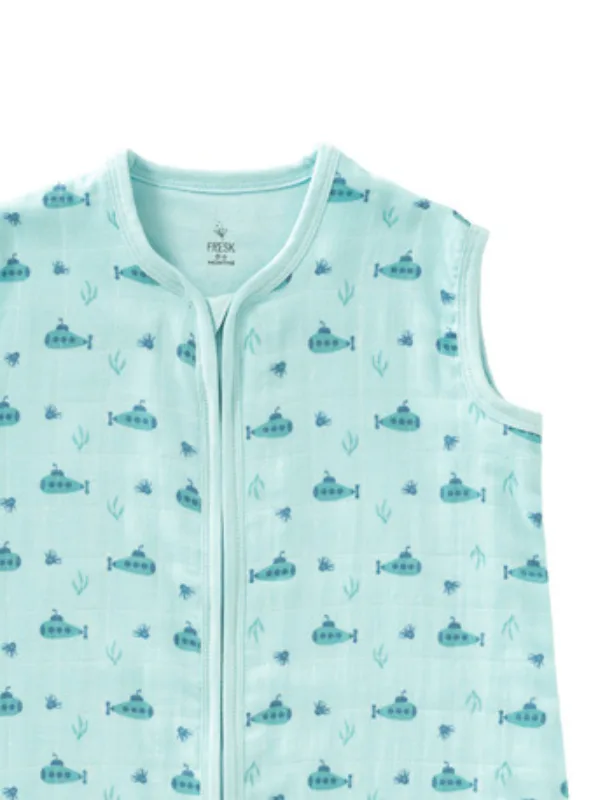 Sac de dormit din muselina 6-12 luni model Submarine