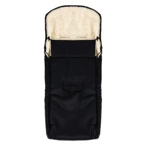 Sac de dormit impermeabil de lana Nativo Winter 110x40 cm pentru landoucaruciorsanie Negru