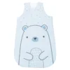 Sac de dormit pentru bebelusi Kikka Bear With Me 90 cm 6-18 luni Albastru