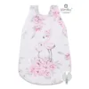 Sac de dormit pentru bebelusi MimiNu din bumbac 70 cm 0-6 luni  Peonie Pink