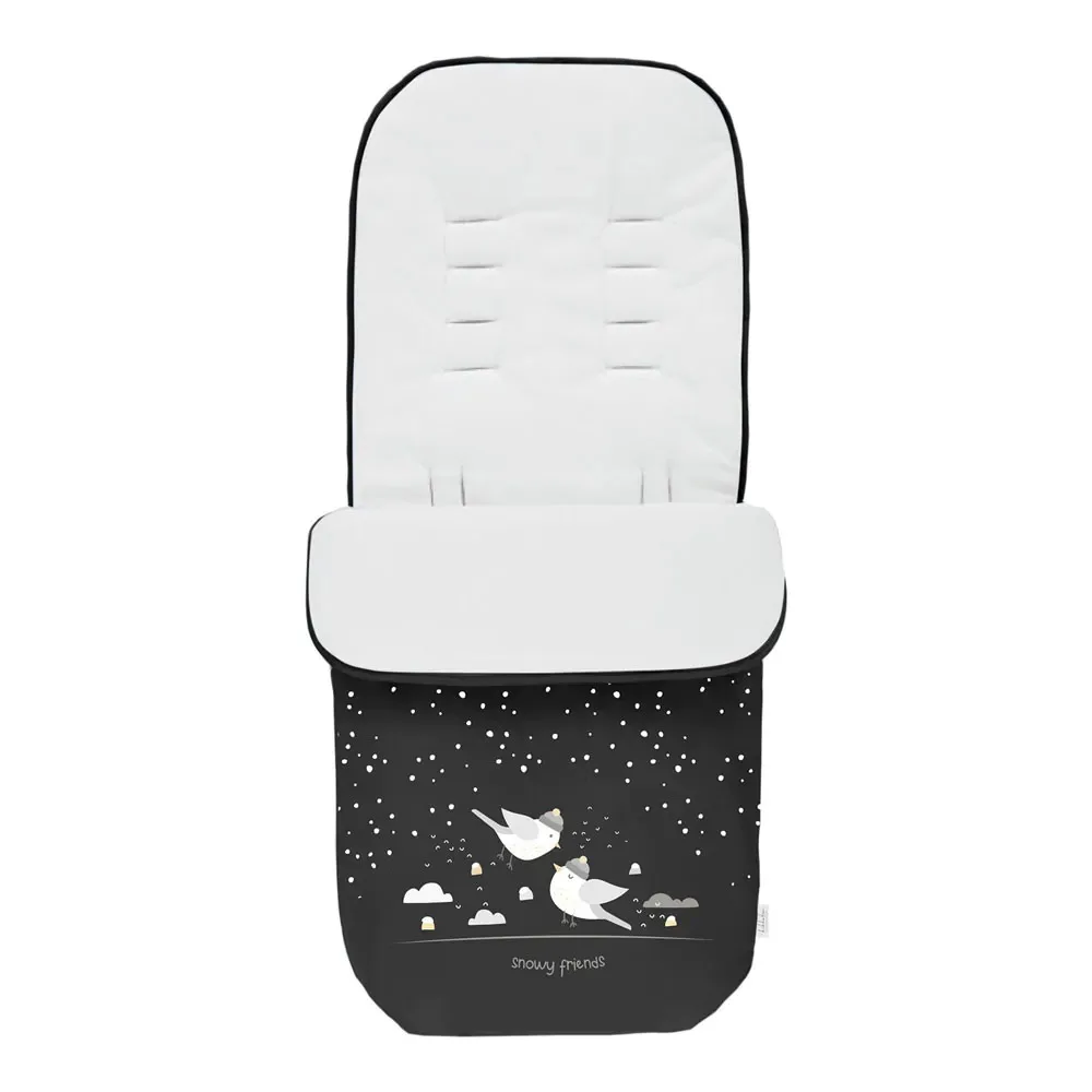 Sac de dormit pentru carucior Kikka Boo Polar Snowy Friends