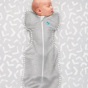 Sac de dormit pentru infasat Love to Dream Swaddle Up Gri nou-nascut 2.2-3.8 kg 1 Tog