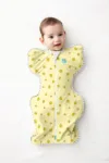 Sac de dormit pentru infasat Love to Dream Swaddle Up Lite Yellow 2.2-3.8 kg