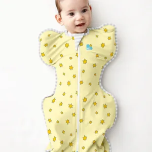 Sac de dormit pentru infasat Love to Dream Swaddle Up Lite Yellow 2.2-3.8 kg