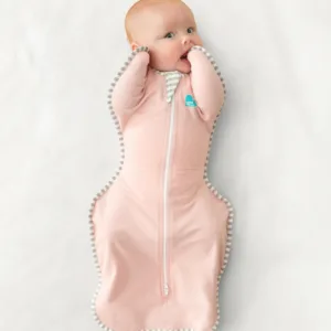 Sac de dormit pentru infasat Love to Dream Swaddle Up Roz M 6-8.5 kg 1 Tog