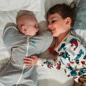 Sac de dormit pentru infasat Love to Dream Swaddle Up Sand Dollar M 6-8.5 kg 1 Tog