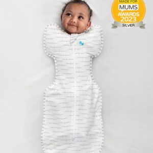 Sac de dormit pentru infasat Love to Dream Swaddle Up White M 6-8.5 kg 1 Tog