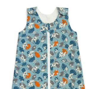 Sac de dormit vara 0.5 tog Tiger Jungle 140 cm