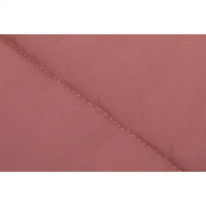 Sac de iarna cu guler blanita detasabil pentru carucior roz pudra 100x50 cm Fillikid