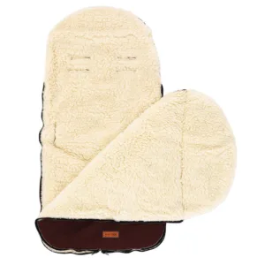 Sac de iarna de lana impermeabil Nativo Winter 85x40 cm Maro