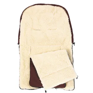 Sac de iarna impermeabil de lana Nativo 95x40 cm pentru landoucaruciorsanie Winter Maro
