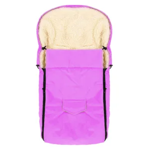 Sac de iarna impermeabil de lana Nativo 95x40 cm pentru landoucaruciorsanie Winter Roz