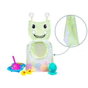 Sac de jucarii de baie Broscuta SeviBebe