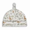 Saculet Swaddle pentru infasat nou nascut + caciulita First Step Forest Ivory Sleepee