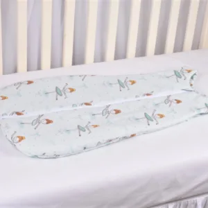 Saculet de dormit gros din bumbac model balerine 6-12 luni